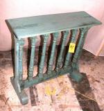 Vintage teak wood console table