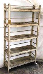 Vintage bookshelf, India