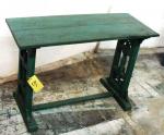 Vintage teak wood console table