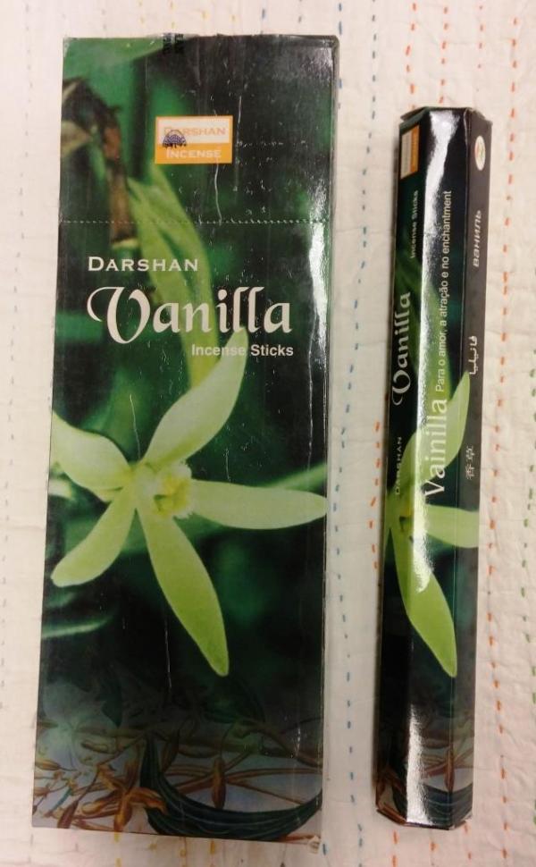 Vanilla Darshan incense 20 sticks