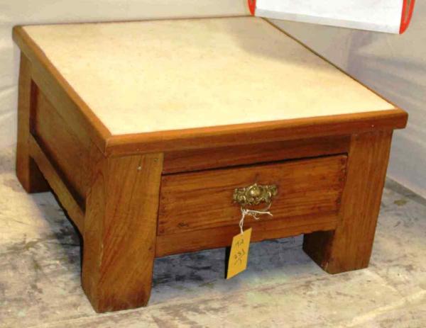 Vintage teak wood table