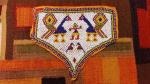 Glass beadwork textile, Gujarat