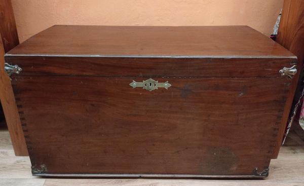 Old Mahogany wood box