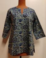 Blusa blockprint