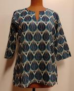 Blusa blockprint
