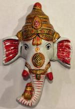 Enamel Ganesh mask